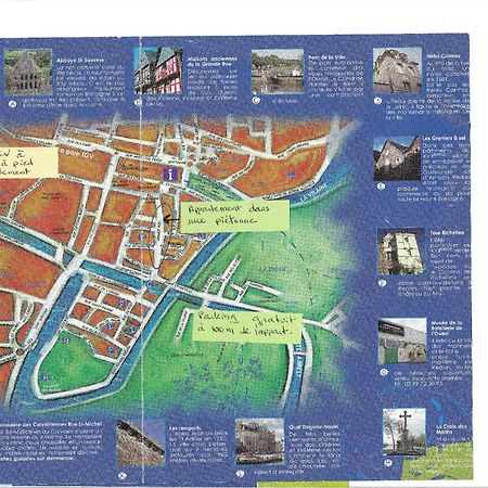 Spacieux T3 Lumineux Dans Quartier Historique Avec Wifi Redon Exteriör bild